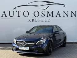Blau Gebraucht 2021 Mercedes C300 AMG line Limousine | 24.950 € (Guter Preis)