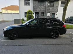 Schwarz Gebraucht 2017 BMW 320 Sport Line Kombi | 13.800 € (Guter Preis)