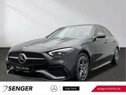 Grau Gebraucht 2024 Mercedes C220 AMG Limousine | 43.690 € (Fairer Preis)