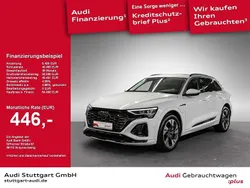 Gletscherweiß metallic Gebraucht 2024 Audi Q8 e-tron S-Line SUV | 54.990 € (Fairer Preis)