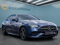 Blau Gebraucht 2024 Mercedes C300e Limousine | 45.849 € (Fairer Preis)
