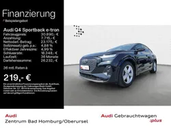 Schwarz Gebraucht 2022 Audi Q4 Sportback e-tron Sport SUV | 30.890 € (Etwas zu teuer)