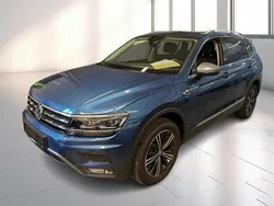 Blue silk metallic Gebraucht 2020 VW Tiguan Allspace Highline SUV | 30.850 € (Superpreis)