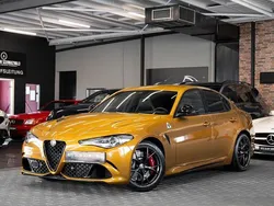 Colore esterno (ocra) Gebraucht 2022 Alfa Romeo Giulia Quadrifoglio Limousine | 76.990 € (Etwas zu teuer)