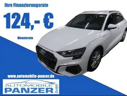Weiss Gebraucht 2022 Audi A3 Sportback S-Line Limousine | 22.450 € (Guter Preis)