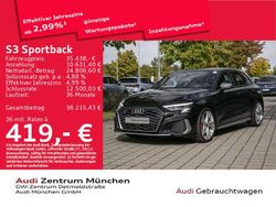 Mythosschwarz metallic Gebraucht 2024 Audi S3 Ambiente Limousine | 35.438 € (Superpreis)