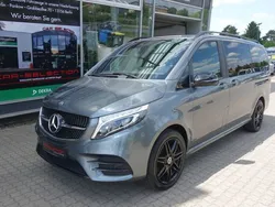 Selenitgrau Gebraucht 2021 Mercedes V300 AMG line Van / Kleinbus | 58.800 € (Fairer Preis)
