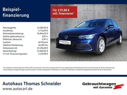 Blau Gebraucht 2022 VW Golf VIII Life Kleinwagen | 22.980 € (Guter Preis)