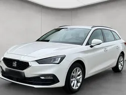 Weiß Gebraucht 2021 Seat Leon ST Style Kombi | 20.490 € (Fairer Preis)