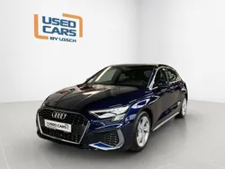 Blau Gebraucht 2021 Audi A3 S-Line Limousine | 33.990 € (Teuer)