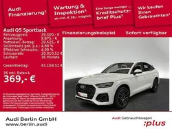 Gletscherweiß metallic Gebraucht 2021 Audi Q5 Sportback S-Line SUV | 39.500 € (Guter Preis)