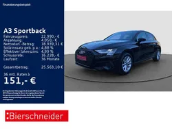 Brillantschwarz Gebraucht 2023 Audi A3 Basis Limousine | 22.990 € (Fairer Preis)