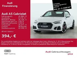 Gletscherweiß metallic Gebraucht 2023 Audi A5 Cabriolet S-Line Cabrio | 46.890 € (Etwas zu teuer)