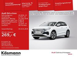 Weiß Gebraucht 2022 Audi Q4 e-tron Advanced SUV | 25.930 € (Fairer Preis)