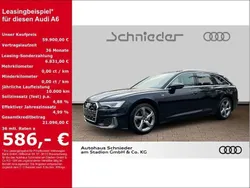 Schwarz Gebraucht 2024 Audi A6 Ambiente Kombi | 59.900 €