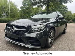 Graphitgrau Gebraucht 2021 Mercedes C300 AMG line Kombi | 25.490 € (Guter Preis)