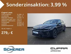 Midnight schwarz metallic (metallic) Gebraucht 2025 Cupra Leon Limousine | 31.990 € (Superpreis)