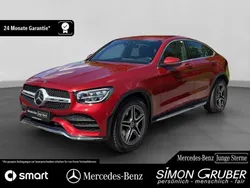 Rot Gebraucht 2019 Mercedes GLC300 AMG line Coupé | 40.950 € (Guter Preis)