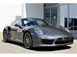 Achatgraumetallic (metallic) Gebraucht 2015 Porsche 911 Turbo S Coupé | 129.800 € (Etwas zu teuer)