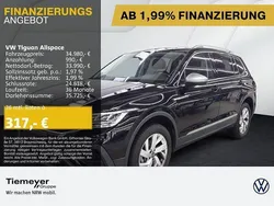 Schwarz Gebraucht 2024 VW Tiguan Allspace Life SUV | 34.980 € (Guter Preis)