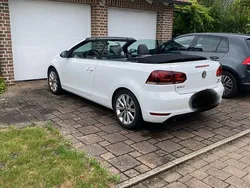 Weiß Gebraucht 2012 VW Golf Cabriolet Cabrio | 10.300 €