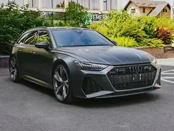 Grau Gebraucht 2022 Audi RS6 Sport Limousine | 108.000 € (Teuer)