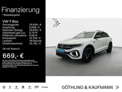 Pure white Neu 2025 VW T-Roc R-line SUV | 39.990 € (Superpreis)
