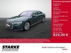 Grün (goodwoodgreen individuallackie) Gebraucht 2023 Audi A8 Ambiente Limousine | 69.930 € (Superpreis)