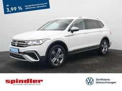 Pure white Gebraucht 2022 VW Tiguan Allspace Elegance SUV | 31.330 € (Superpreis)