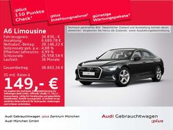 Mythosschwarz metallic Gebraucht 2023 Audi A6 Sport Limousine | 34.836 € (Superpreis)