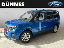 Blau (desert island blue metallic) Gebraucht 2025 Ford Tourneo Courier Titanium Van / Kleinbus | 28.480 € (Fairer Preis)