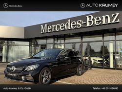 Schwarz Gebraucht 2020 Mercedes C200 AMG line Kombi | 29.400 € (Etwas zu teuer)