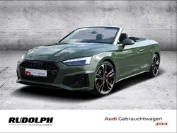 Distriktgrün metallic Gebraucht 2024 Audi A5 Cabriolet S-Line Cabrio | 49.930 € (Guter Preis)