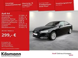 Schwarz Gebraucht 2022 Audi A4 Ambiente Limousine | 32.990 € (Guter Preis)