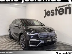 Schwarz blackmagic perleffekt (schwarz) metallic Gebraucht 2024 Skoda Enyaq iV LAURIN & KLEMENT SUV | 53.990 € (Guter Preis)