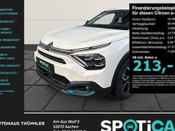 Weiss Gebraucht 2021 Citroën e-C4 Shine Limousine | 18.490 € (Etwas zu teuer)