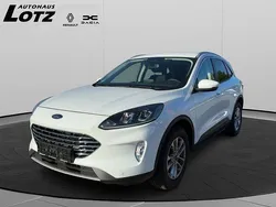 Weiß schwarz Gebraucht 2021 Ford Kuga Titanium SUV | 19.590 € (Superpreis)