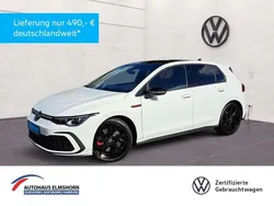 Pure white Gebraucht 2024 VW Golf VIII GTI Limousine | 36.110 € (Etwas zu teuer)