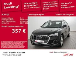 Mythosschwarz metallic Gebraucht 2024 Audi Q3 S-Line SUV | 36.900 € (Superpreis)