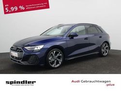 Blau (navarrablau metallic) Gebraucht 2025 Audi A3 Sportback S-Line Kleinwagen | 49.981 €