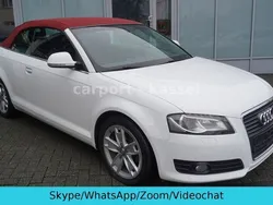 Weiß Gebraucht 2009 Audi A3 Cabriolet Ambition Cabrio | 8.999 € (Guter Preis)