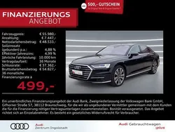 Mythosschwarz metallic Gebraucht 2021 Audi A8 Ambiente Limousine | 55.980 € (Superpreis)