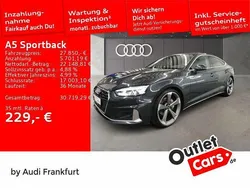 Manhattangrau metallic Gebraucht 2022 Audi A5 Sportback Ambiente Limousine | 27.850 € (Superpreis)