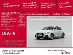 Gletscherweiß metallic Gebraucht 2024 Audi A1 Sportback Advanced Plus Kleinwagen | 22.980 € (Fairer Preis)