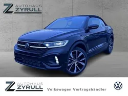 Schwarz Gebraucht 2022 VW T-Roc Cabriolet R-line Cabrio | 51.940 €