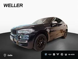 Saphirschwarz (schwarz) Gebraucht 2018 BMW X6 M50 Shadowline SUV | 27.500 €