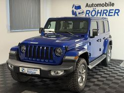 Blau metallic Gebraucht 2018 Jeep Wrangler Sahara SUV | 35.990 € (Superpreis)