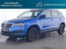 Raceblau metallic Gebraucht 2021 Skoda Karoq Ambition SUV | 23.880 € (Guter Preis)