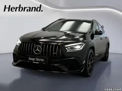 Schwarz Gebraucht 2021 Mercedes GLA45 AMG AMG SUV | 52.980 € (Etwas zu teuer)