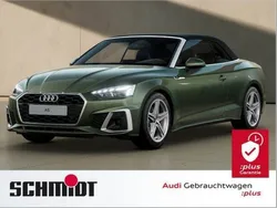 Distriktgrün metallic Gebraucht 2024 Audi A5 Cabriolet S-Line Cabrio | 52.840 € (Guter Preis)